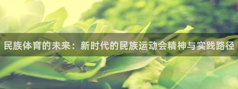 凯发官网下载招商电话号码是多少：民族体育的未来：新时代的民族